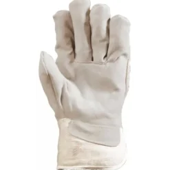 120 Pezzi - Guanti Da Lavoro Coverguard In Pelle Eurostrong MO150 Rischi Meccanici