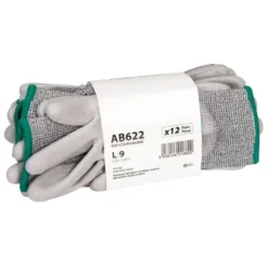 12 Pezzi - Guanti da Lavoro Antitaglio Anticalore Stretch Portwest AB622