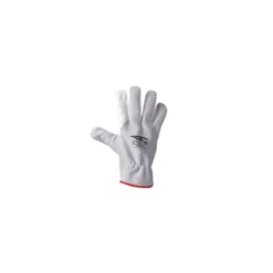 12 Pezzi - Guanti da Lavoro in Pelle Fiore Technosafe GFC1002WH