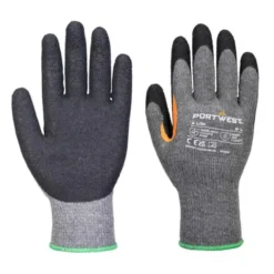 12 Pezzi - Guanti da Lavoro in Lattice Antitaglio Antiabrasione Anticalore Stretch Portwest A106