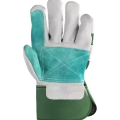 60 Pezzi - Guanti Da Lavoro Coverguard In Pelle Eurostrong MO154 Rischi Meccanici