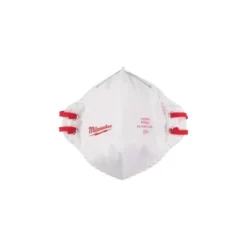 20 Pezzi - Mascherina da Lavoro FFP2 Pieghevole Milwaukee Respirator 4932479238