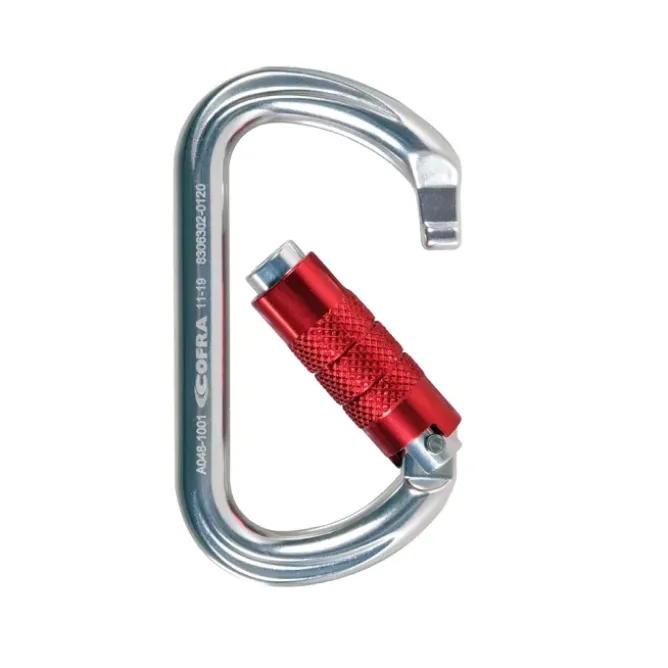 5 Pezzi - Moschettone da Lavoro Cofra Ligam Twist A048-B101