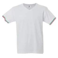5 Pezzi - T-Shirt collo a V da Lavoro 100% Cotone JRC New Milano 989973