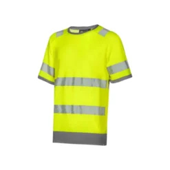 3 Pezzi - T-Shirt da Lavoro Alta Visibilità U-Power Gloss WHL387