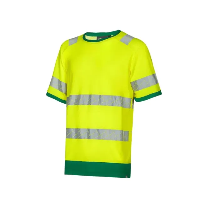3 Pezzi - T-Shirt da Lavoro Alta Visibilità U-Power Gloss WHL387