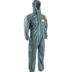 25 Pezzi - Tuta da Lavoro Coverguard Coverchem 4M42 con Cappuccio Monouso Multiprotezione MO44510