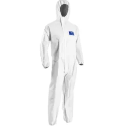 25 Pezzi - Tuta da Lavoro Coverguard Coverpro 5S10 con Cappuccio Monouso Multiprotezione MO43100