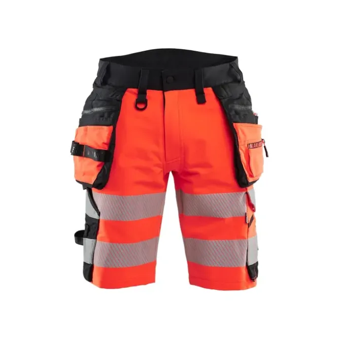 Bermuda da lavoro alta visibilità Multitasche Stretch Blaklader High VIS stretch 4-VIE 112016485599C50