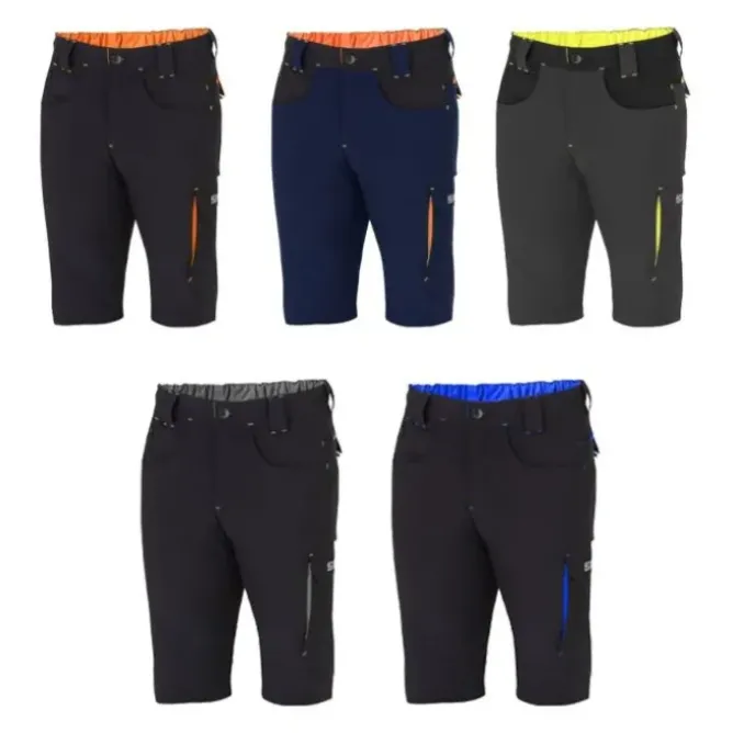 Bermuda tecnico da lavoro Stretch Multitasche leggeri Sparco Laredo 02428