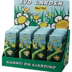 Box da 48 Paia - Guanti Tecnici in Crosta Suina e Tessuto Tecnico per Giardinaggio Fai da Te - 388010