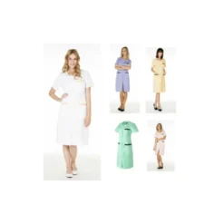 Camice Da Lavoro Molinel Caroline CAROLINEMCBC/M Multitasche Lungo Donna Pulizie Benessere