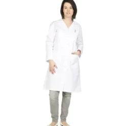 Camice da Lavoro Molinel DELPHESCOMLBLA 100% Cotone Multitasche
