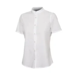 Camicia coreana maniche corte da Lavoro Stretch Velilla Lady 405014S
