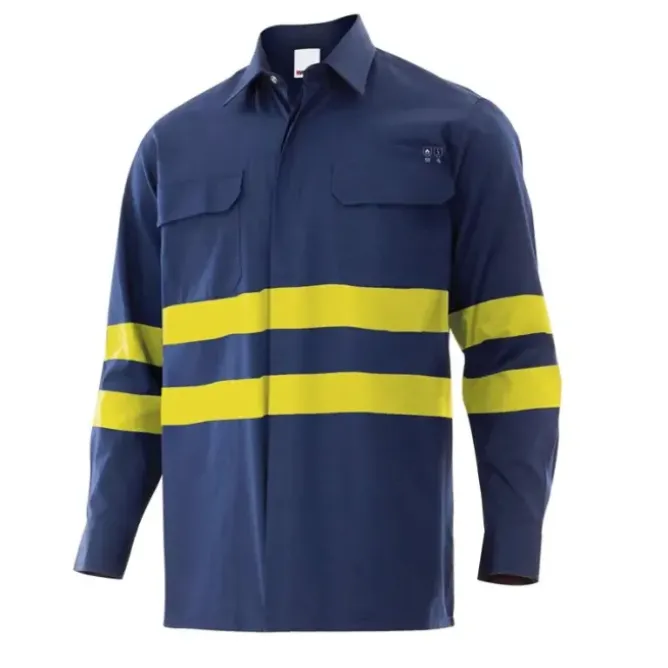 Camicia da Lavoro Alta Visibilità Ignifuga Antistatica Velilla 605002