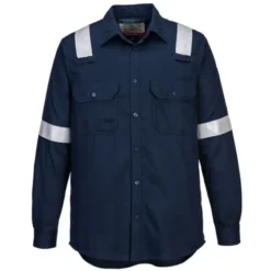 Camicia da Lavoro Alta Visibilità Leggera Multitasche Multi-norma Ignifuga Portwest FR720