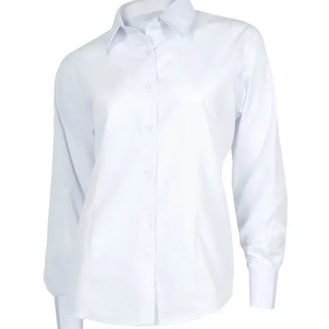 Camicia da lavoro attillata da donna a manica lunga - Workteam