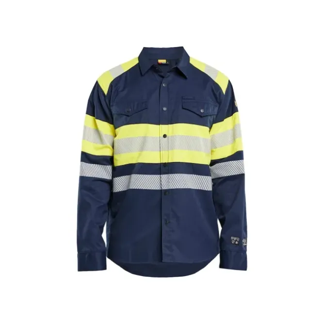 Camicia da Lavoro Blaklader multinorma ignifugo alta visibilità antistatico 322915178933L
