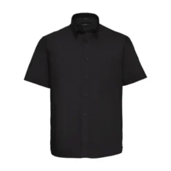 Camicia Da Lavoro Classica a Maniche Corte 100% Cotone Twill Russell - JE917M