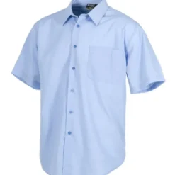 Camicia da lavoro con collo classico a manica corta - Workteam
