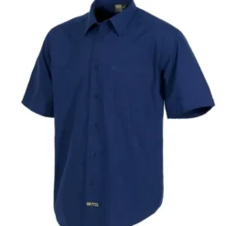 Camicia da lavoro con collo classico a manica corta - Workteam