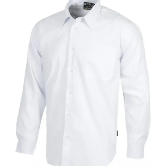 Camicia da lavoro con collo classico a manica lunga - Workteam