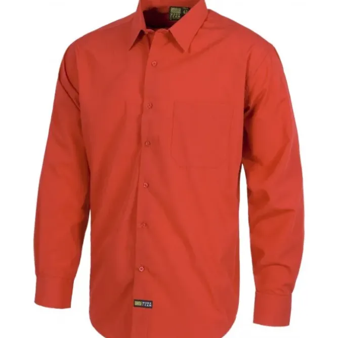 Camicia da lavoro con collo classico a manica lunga - Workteam