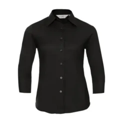 Camicia Da Lavoro con Maniche 3/4 Easy Care da Donna Russell - JE946F