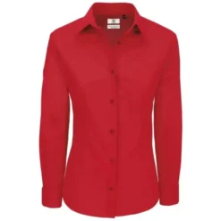 Camicia Da Lavoro Heritage Manica Lunga da Donna B&C Collection - BCSWP43
