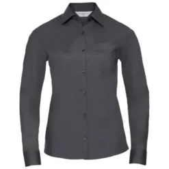 Camicia Da Lavoro in Policotone a Maniche Lunghe da Donna Russell - JE934F