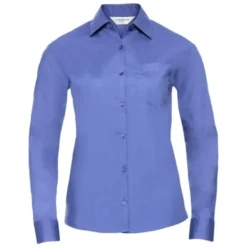 Camicia Da Lavoro in Policotone a Maniche Lunghe da Donna Russell - JE934F