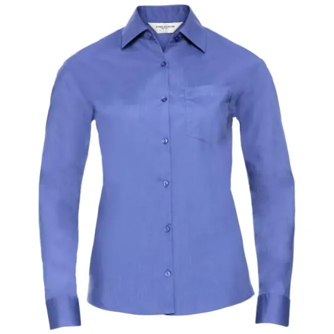 Camicia Da Lavoro in Policotone a Maniche Lunghe da Donna Russell - JE934F