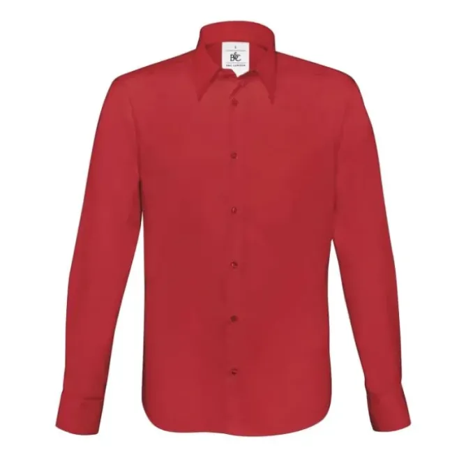 Camicia Da Lavoro London Manica Lunga B&C Collection - BCSM580
