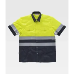 Camicia da Lavoro Manica Corta Alta Visibilità C3811 - Workteam