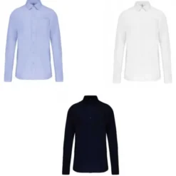 Camicia da lavoro Manica Lunga 100% cotone Logica K541