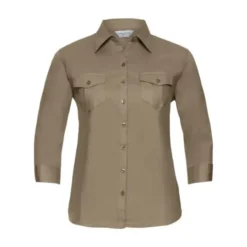 Camicia Da Lavoro Maniche 3/4 da Donna Russell - JE918F