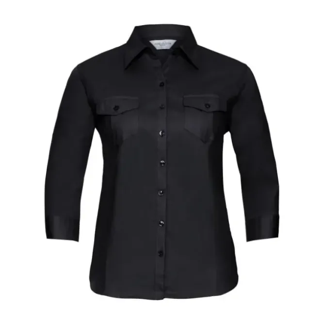 Camicia Da Lavoro Maniche 3/4 da Donna Russell - JE918F