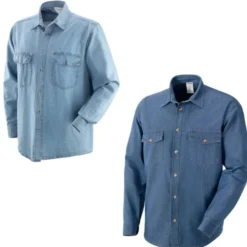 Camicia da Lavoro Neri 100% cotone Jeans 431015