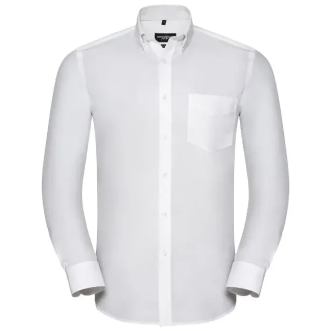 Camicia Da Lavoro Oxford LSL a Maniche Lunghe Russell - JE928M