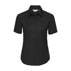 Camicia Da Lavoro Oxford Easy Care a Maniche Corte da Donna Russell - JE933F