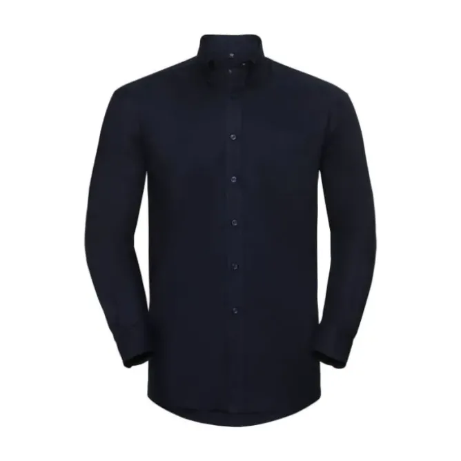 Camicia Da Lavoro Oxford Easy Care a Maniche Lunghe Russell - JE932M