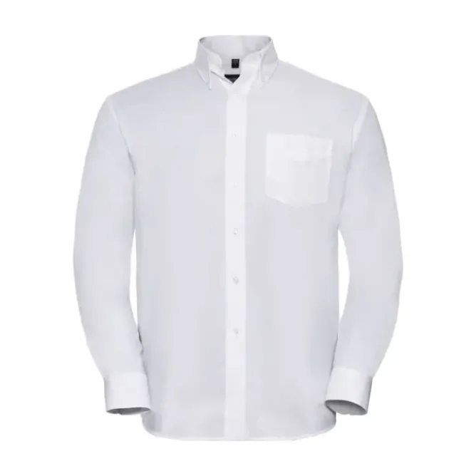 Camicia Da Lavoro Oxford Easy Care a Maniche Lunghe Russell - JE932M