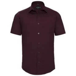 Camicia Da Lavoro Stretch a Maniche Corte Russell - JE947M