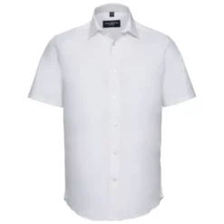 Camicia Da Lavoro Stretch a Maniche Corte Russell - JE947M