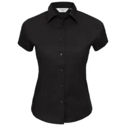 Camicia Da Lavoro Stretch a Maniche Corte da Donna Russell - JE947F