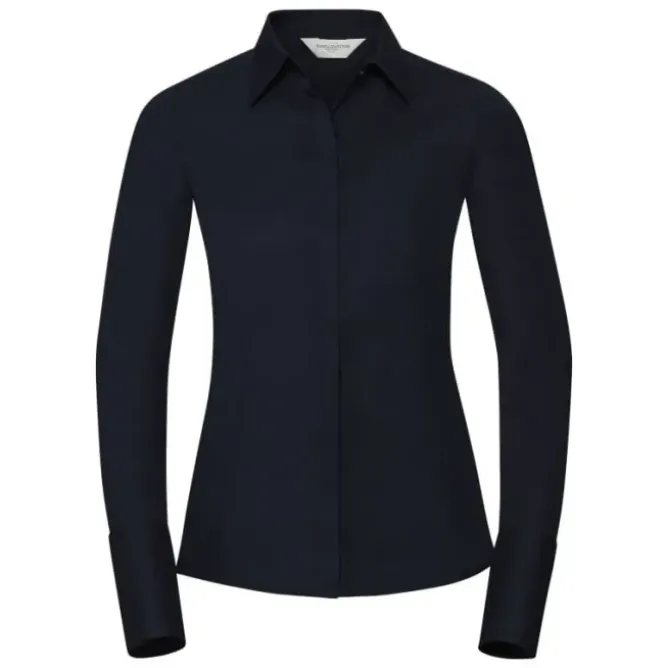 Camicia Da Lavoro Ultimate Stretch a Maniche Lunghe da Donna Russell - JE960F