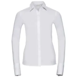 Camicia Da Lavoro Ultimate Stretch a Maniche Lunghe da Donna Russell - JE960F