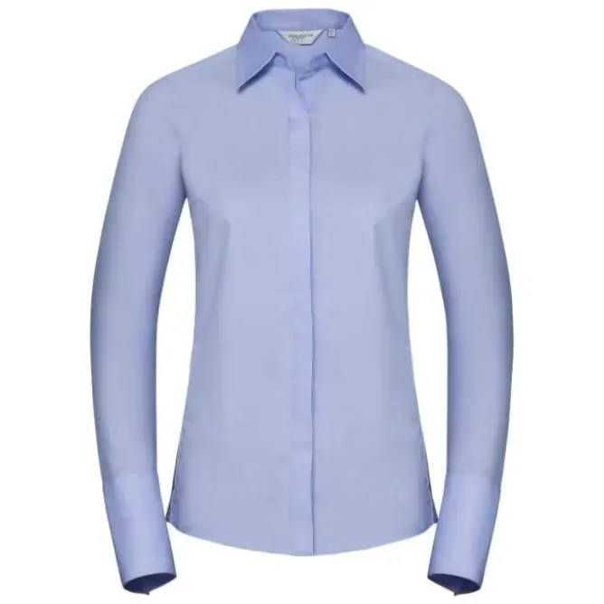 Camicia Da Lavoro Ultimate Stretch a Maniche Lunghe da Donna Russell - JE960F