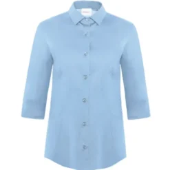 Camicia manica a 3/4 da Lavoro Stretch Giblor's Flavia Lady 22P01N087