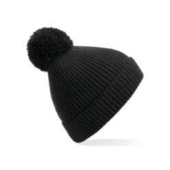 Cappello Engineered Knit Ribbed Pom Pom Beanie Beechfield - B382